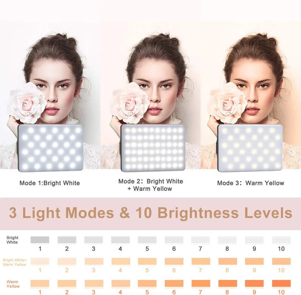 Clip-On LED Selfie Light